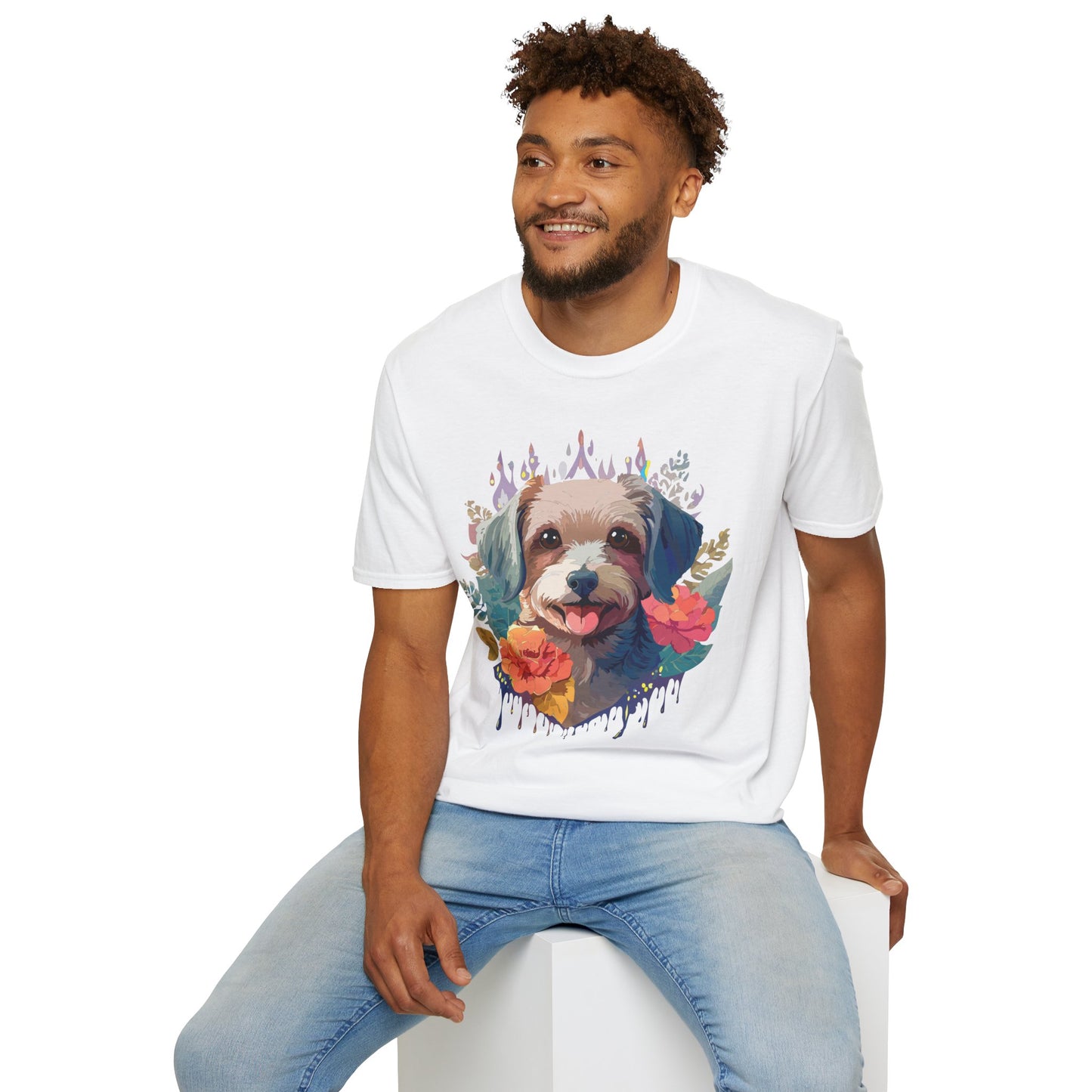 Dog Shirt, Shirt with Dog, Animal Tee, Shirt with Animals