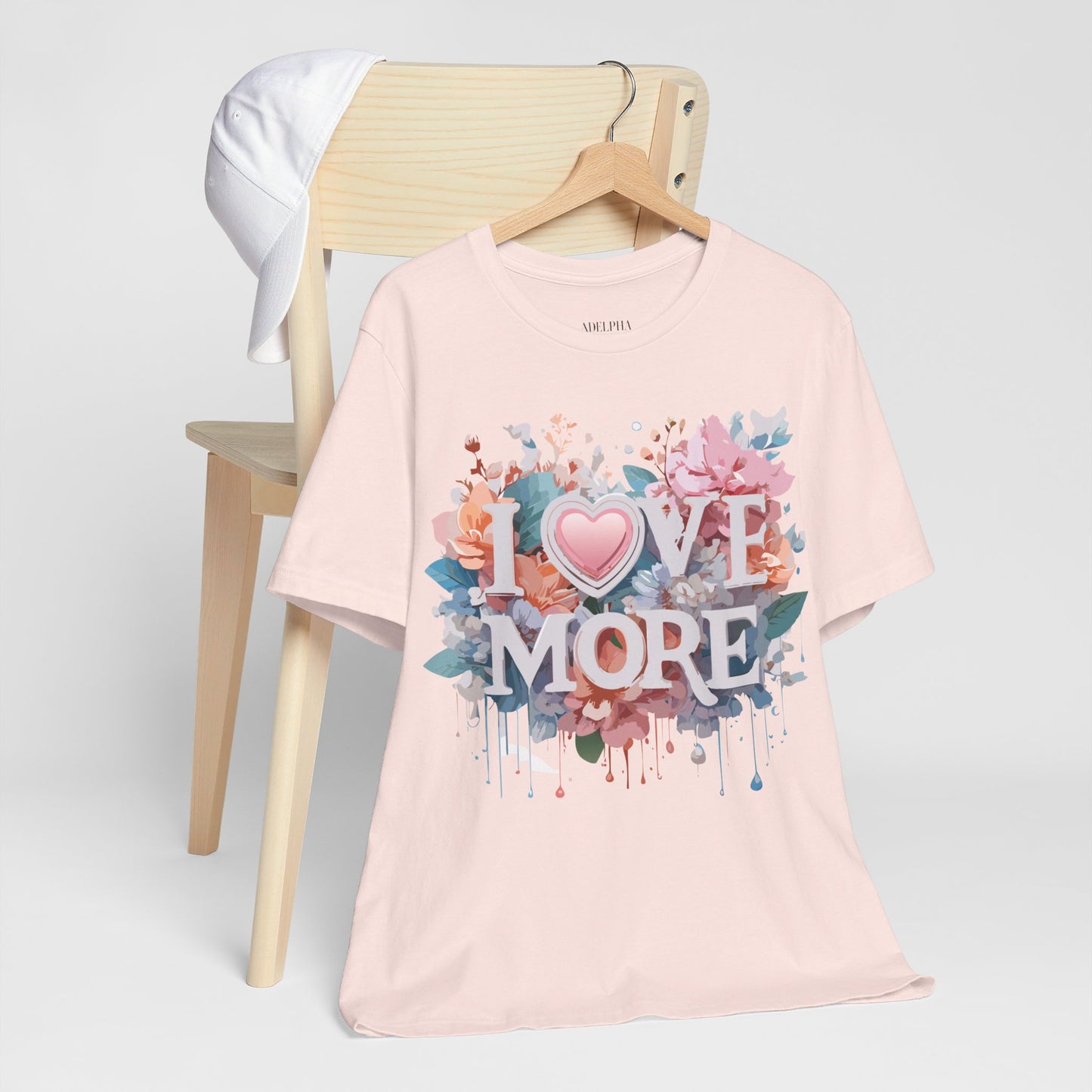 T-Shirt aus natürlicher Baumwolle – Love Story-Kollektion