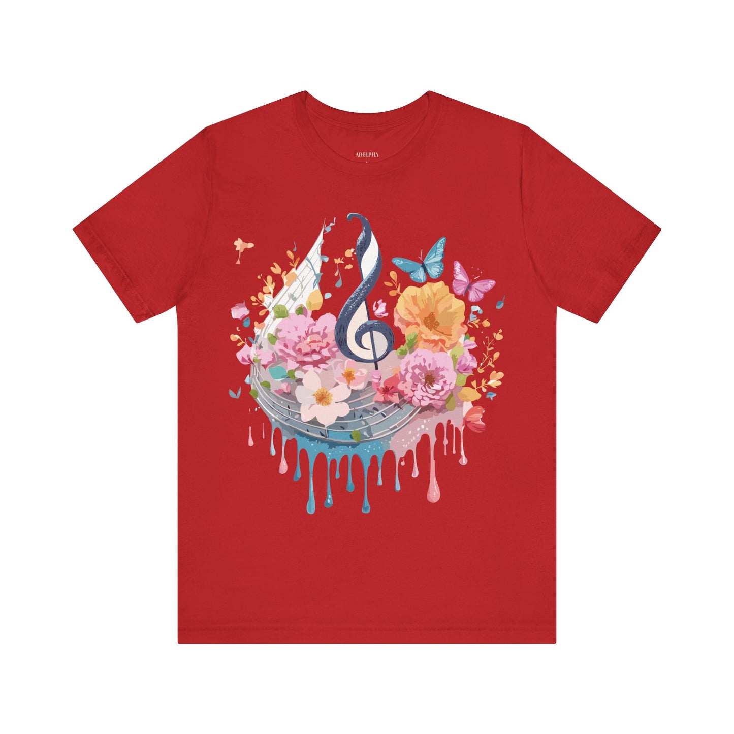 Natural Cotton Tee Shirt - Music Collection