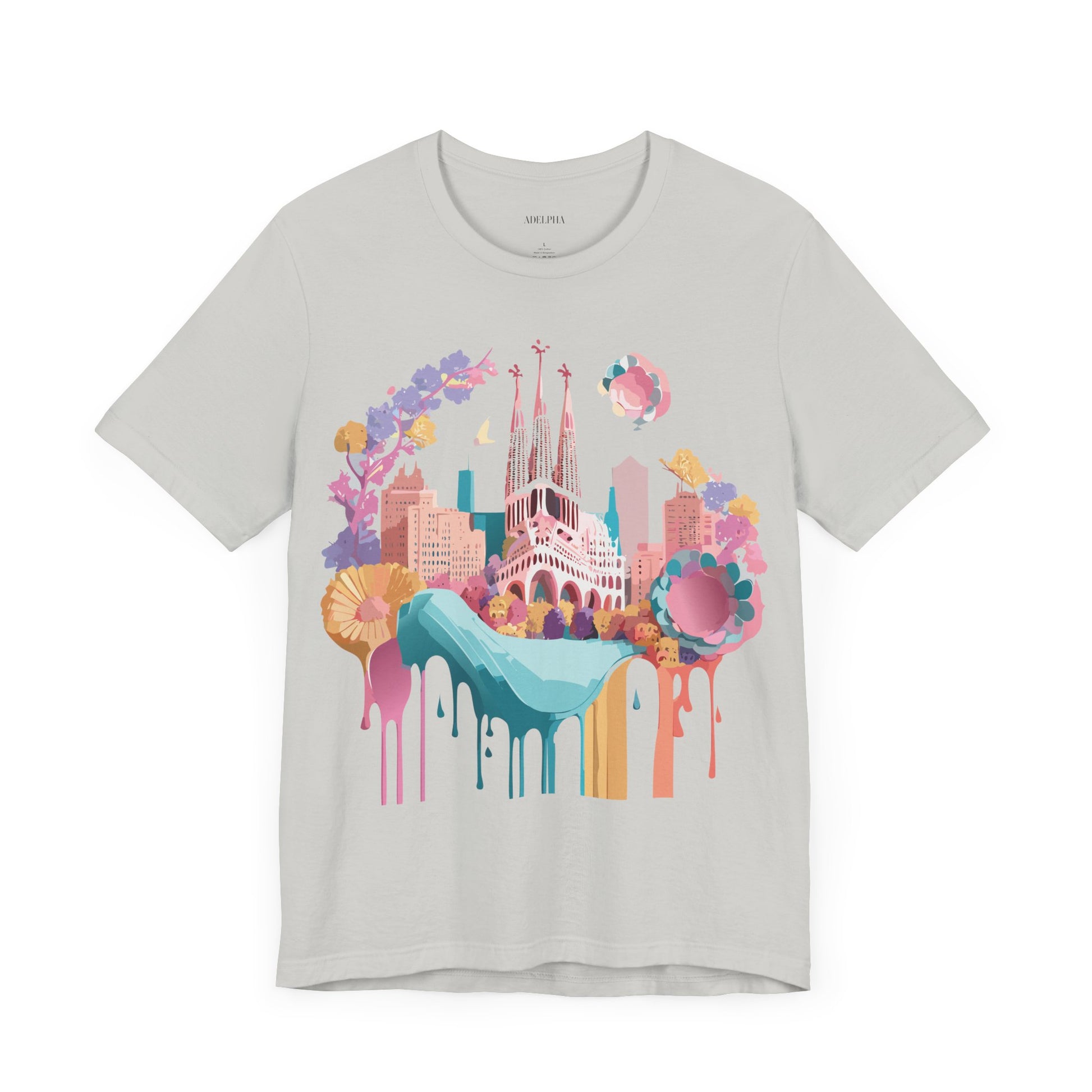 Tourist Shirt, Shirt with Barcelona - ADELPHA