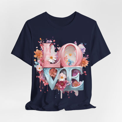 Natural Cotton Tee Shirt - Love Story Collection Printify