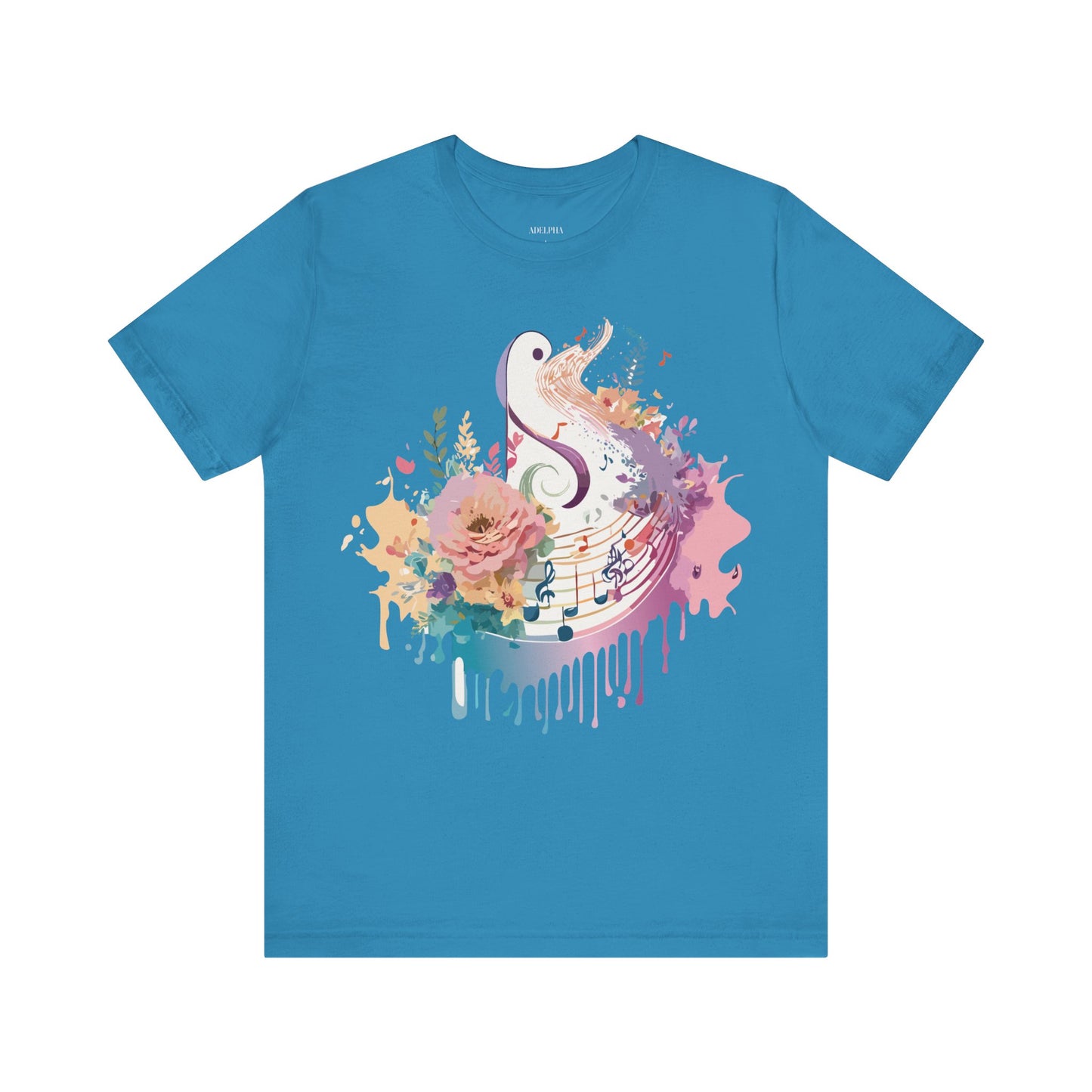 T-shirt en coton naturel - Collection Musique