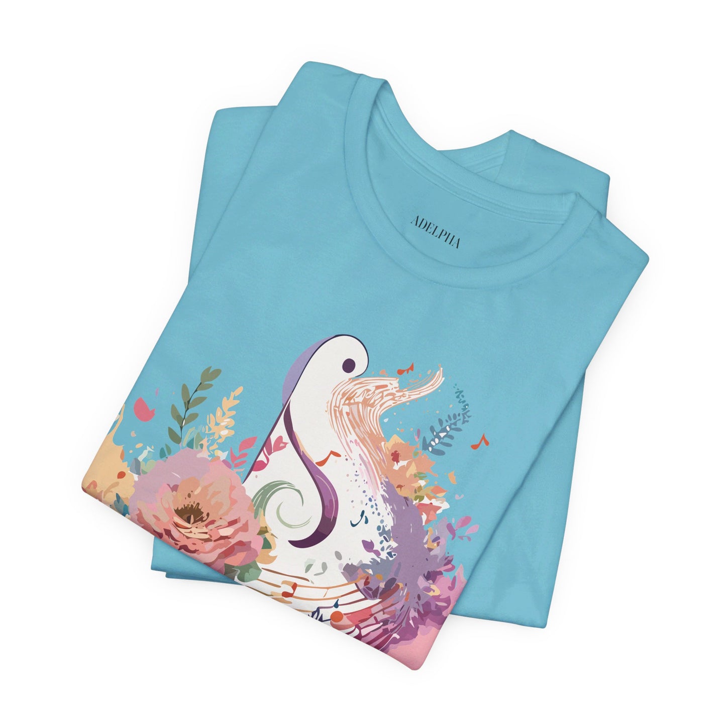 T-shirt en coton naturel - Collection Musique