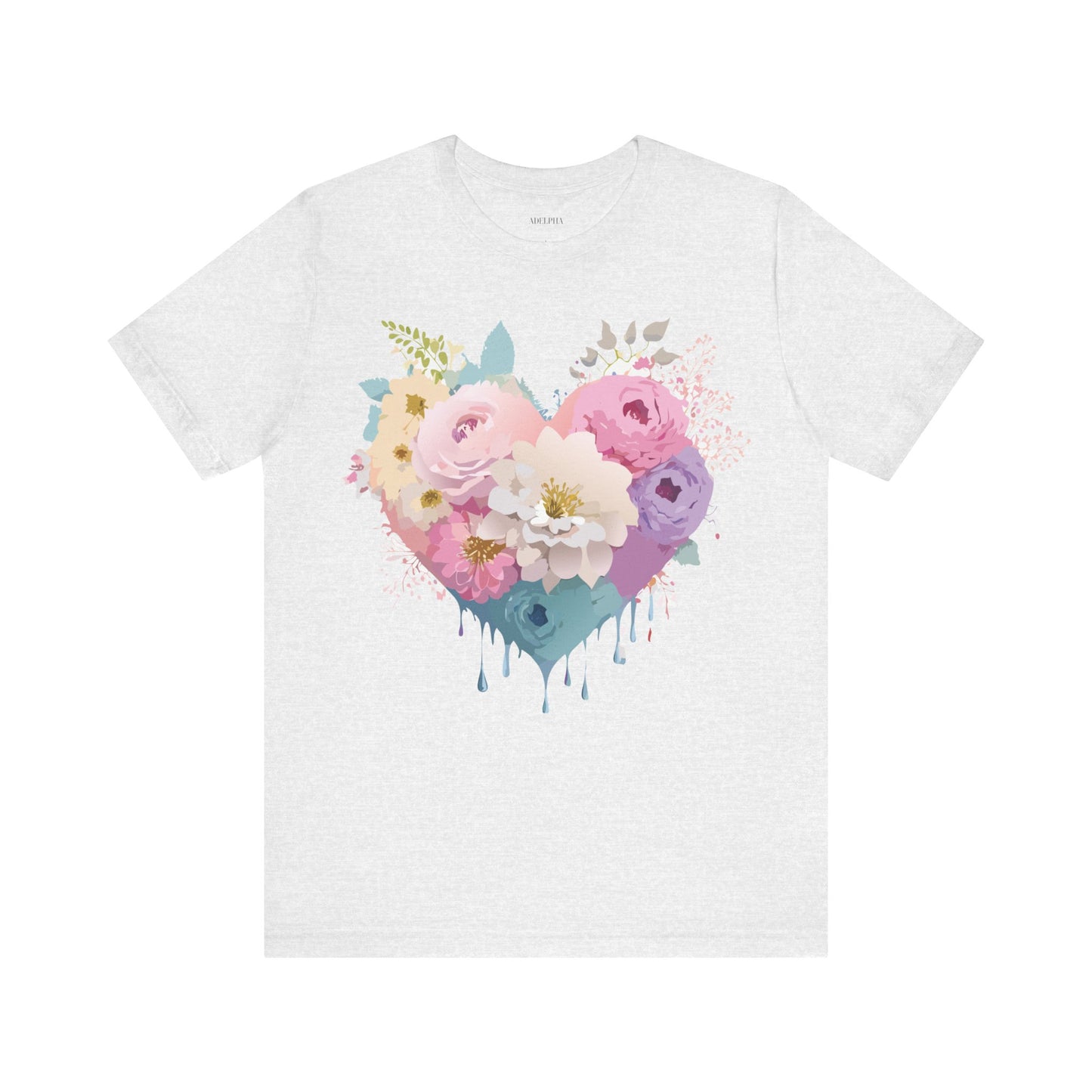 T-shirt en coton naturel - Collection Love story