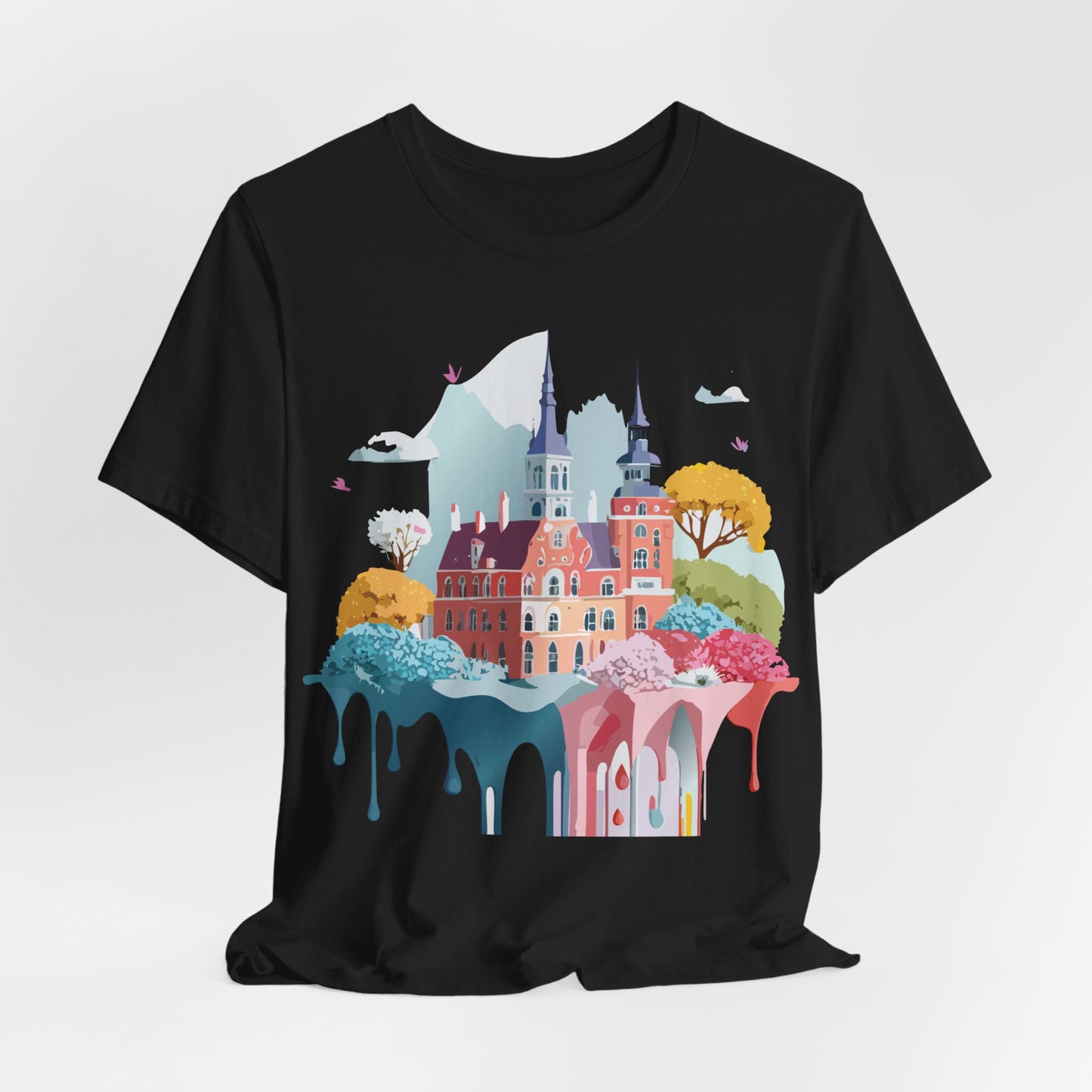 Natural Cotton Tee Shirt - Beautiful Places Collection - Warnemünde and Rostock - Germany