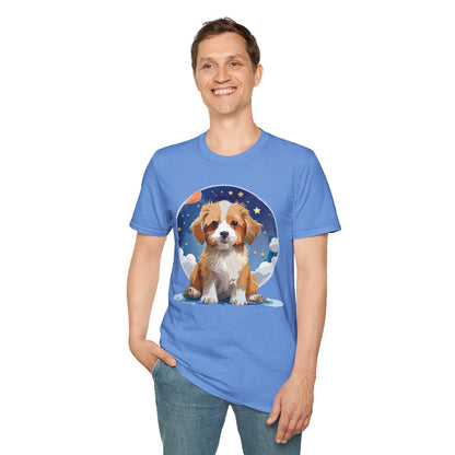 Dog Shirt Unisex Animal Tee Gildan Softstyle 64000 Short Sleeve Comfort