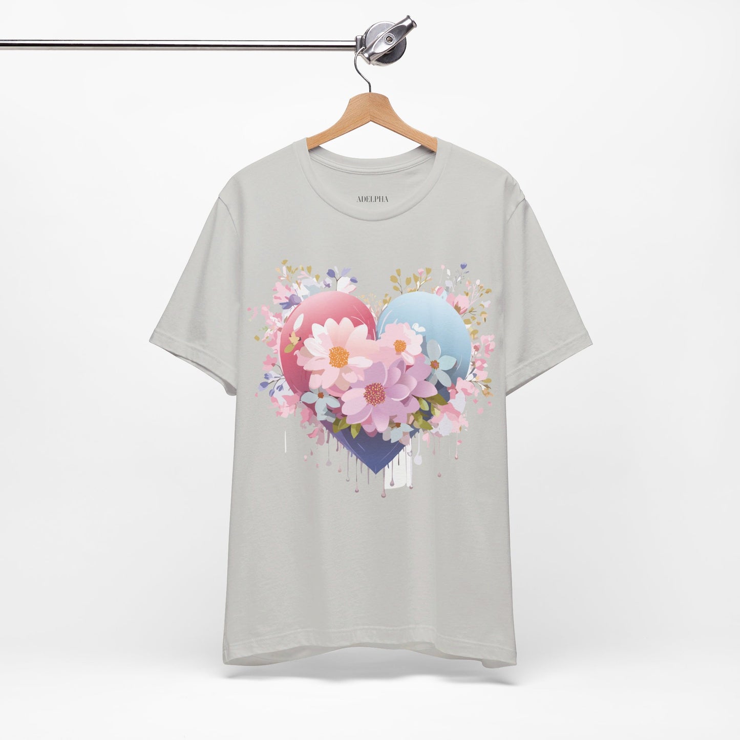 Natural Cotton Tee Shirt - Love story Collection