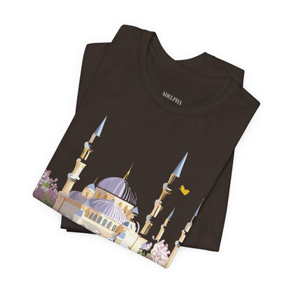 Natural Cotton Tee Shirt - Istanbul, Turkey Printify