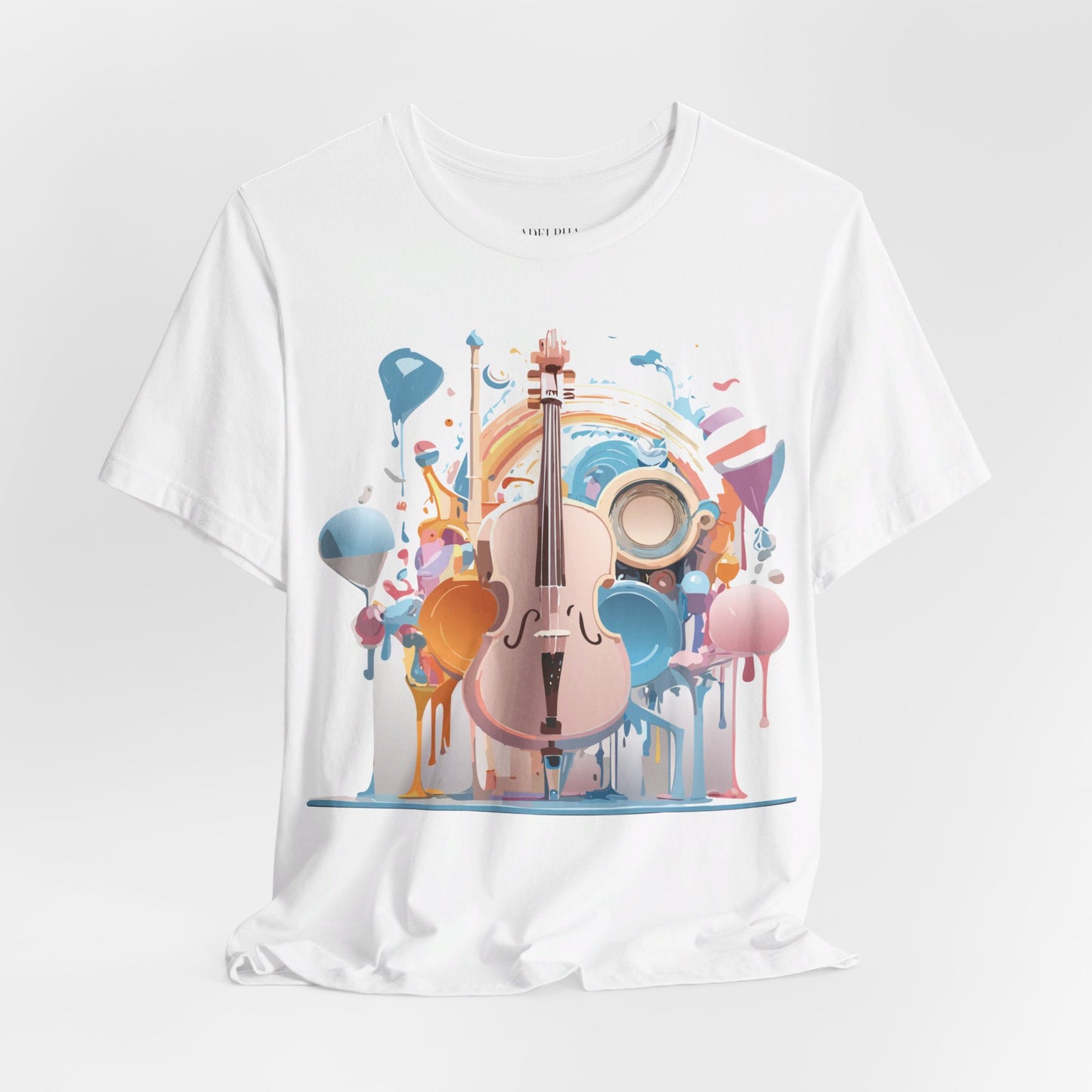 Natural Cotton Tee Shirt - Music collection