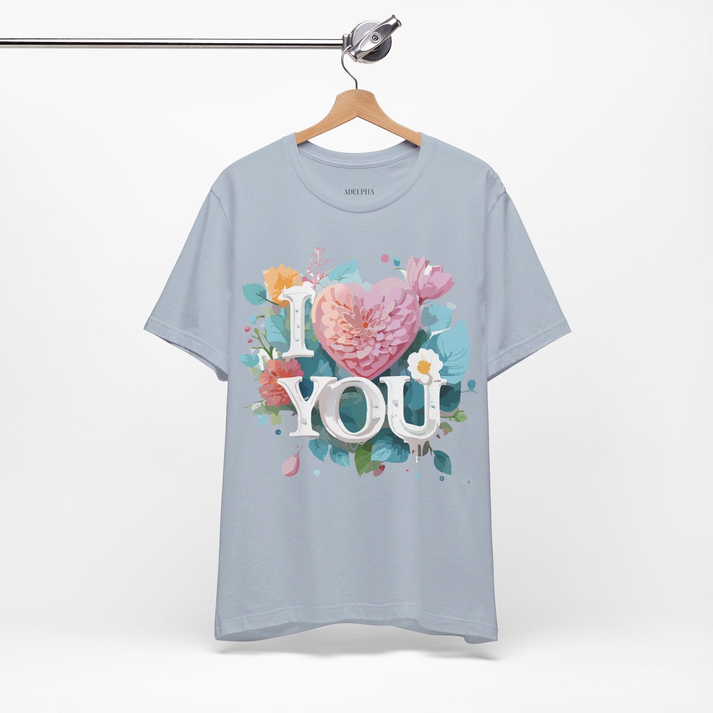 Natural Cotton Tee Shirt - Love story Collection