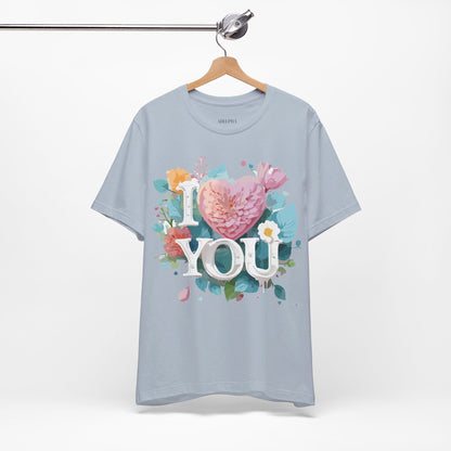Natural Cotton Tee Shirt - Love story Collection Printify