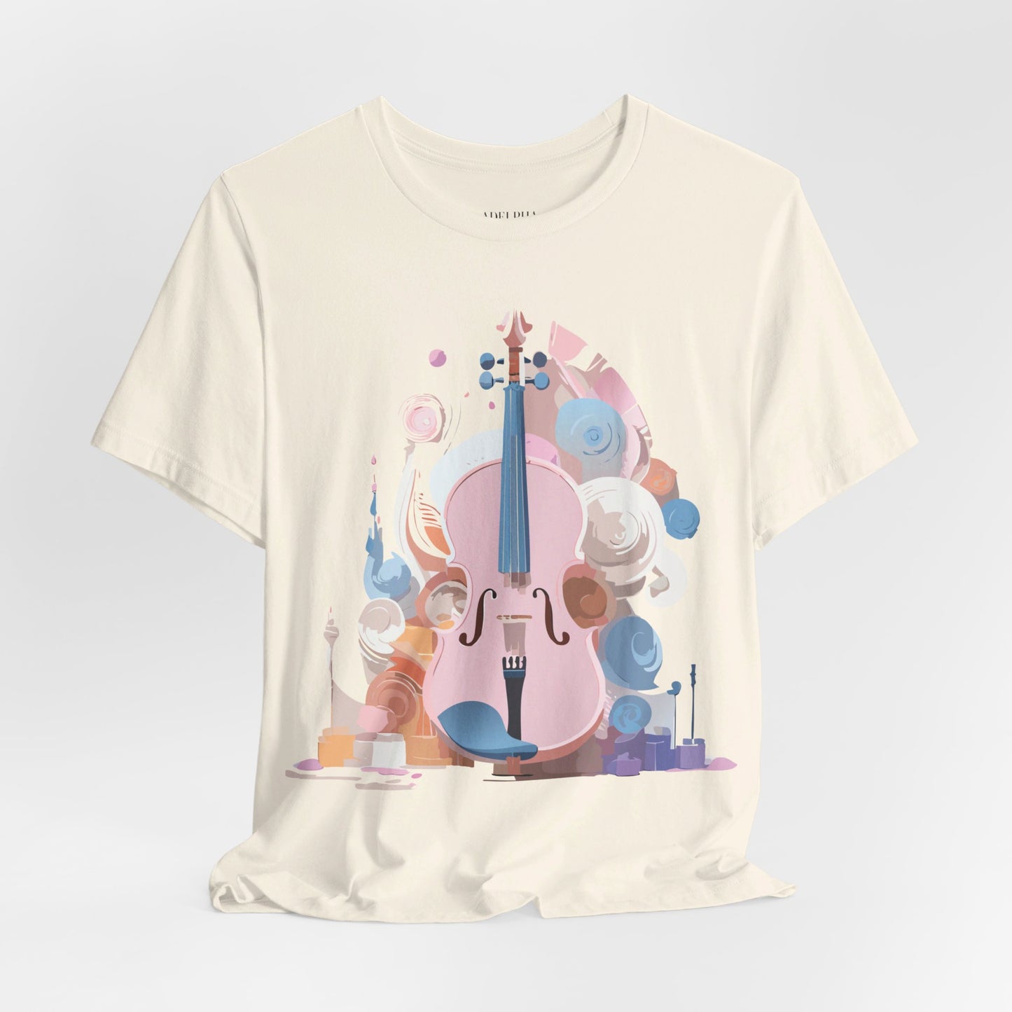 T-shirt en coton naturel - Collection Musique