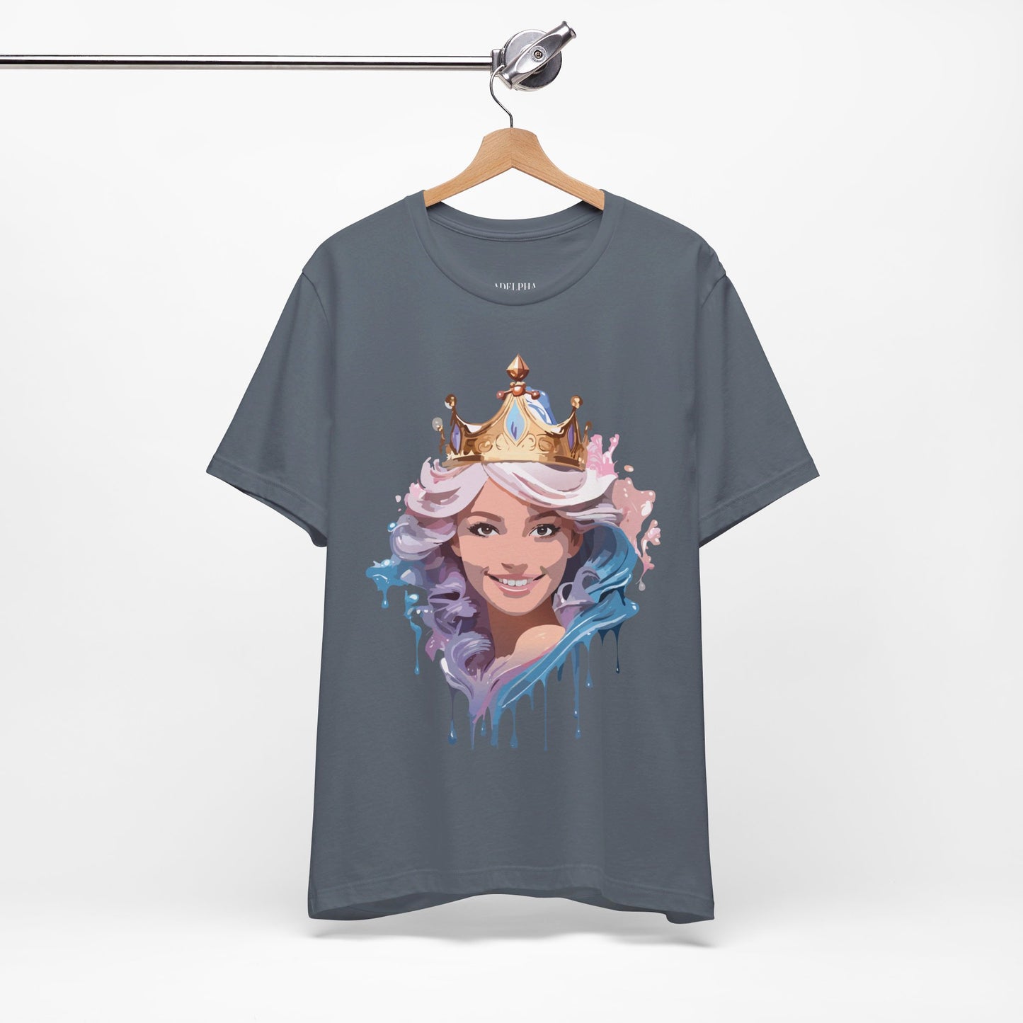 T-shirt en coton naturel - Collection Queen