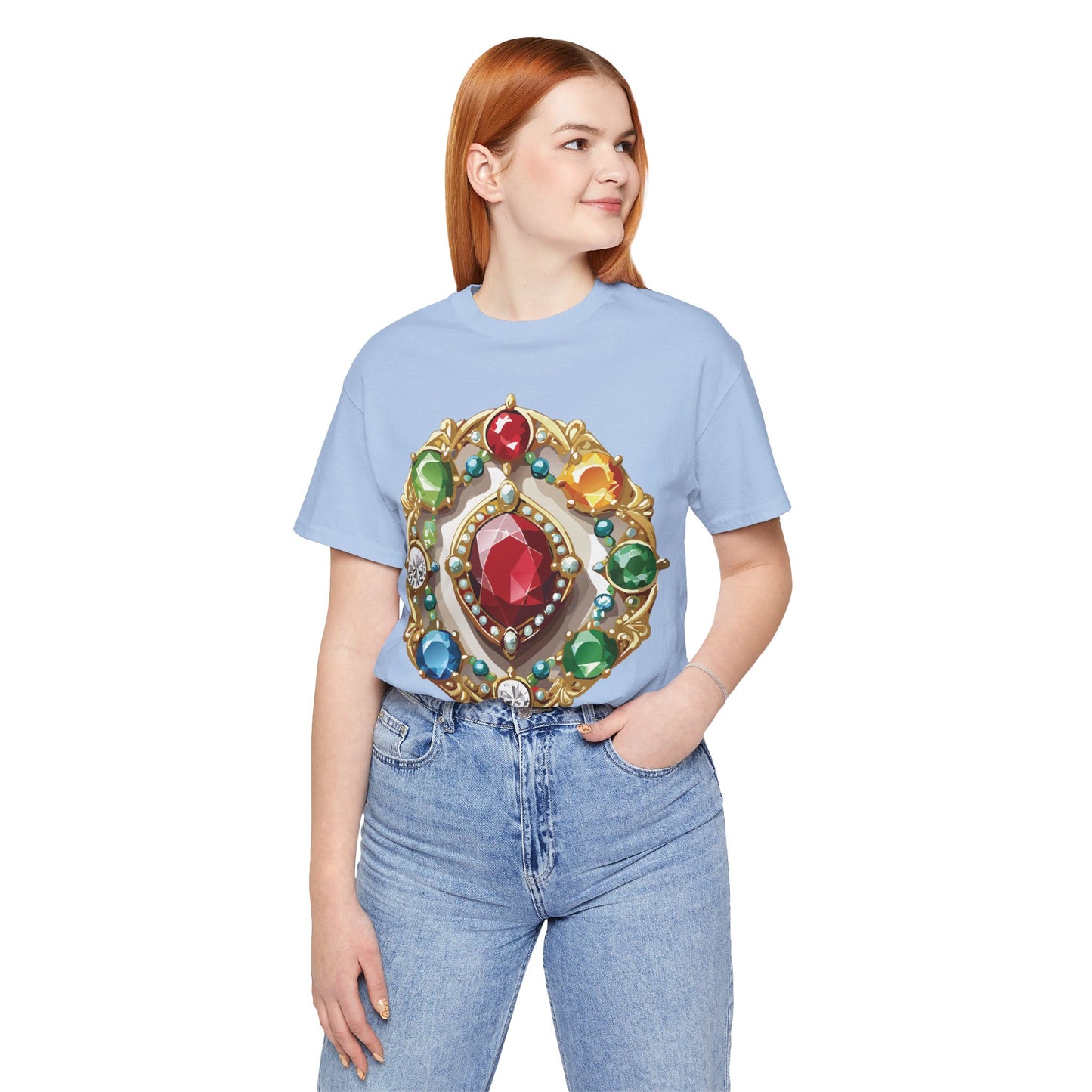 T-Shirt aus natürlicher Baumwolle – Queen Collection