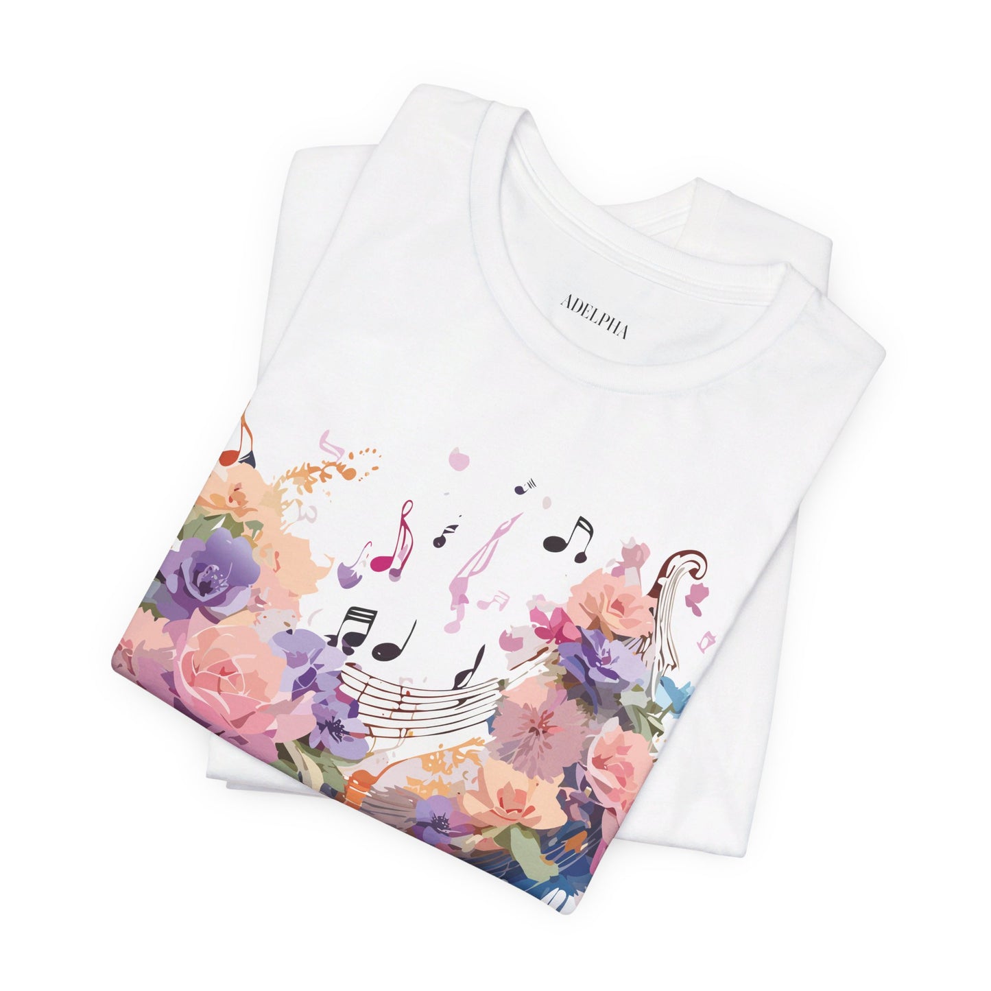 Natural Cotton Tee Shirt - Music collection