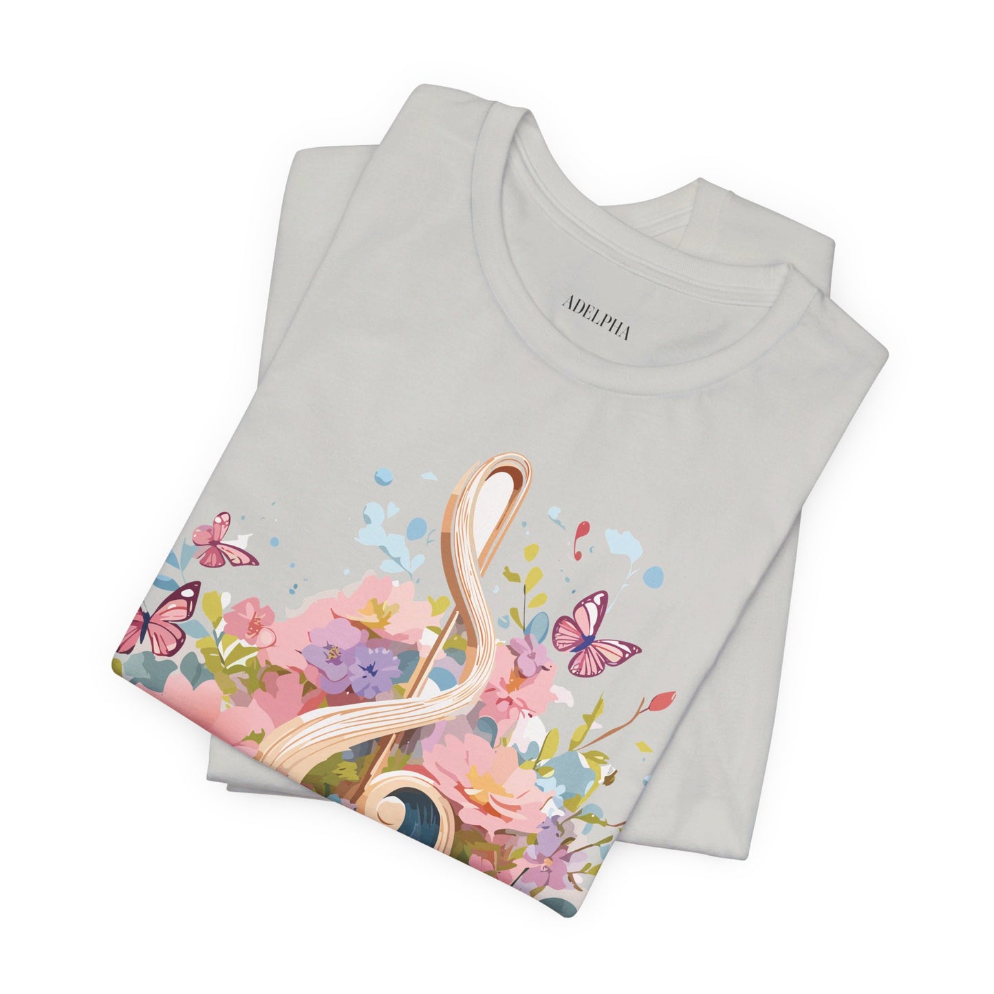 T-shirt en coton naturel - Collection Musique