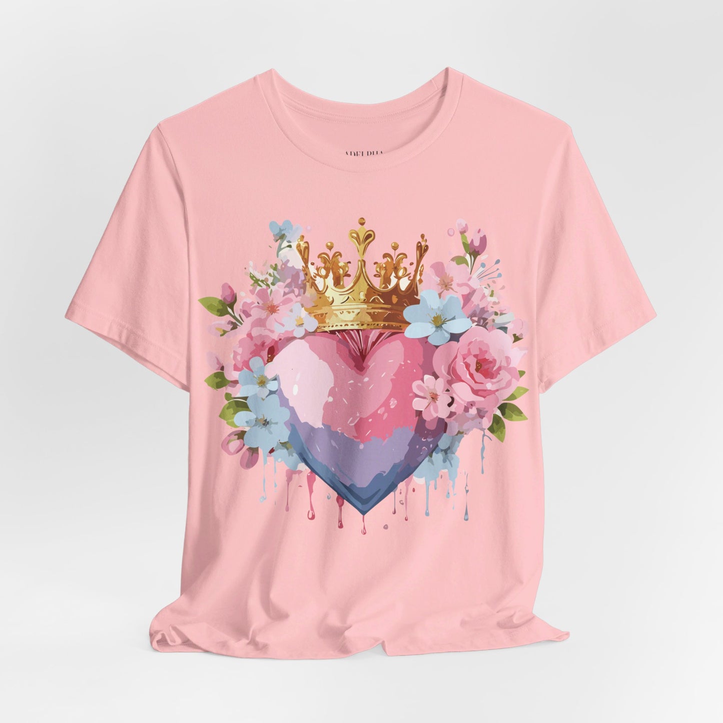 Natural Cotton Tee Shirt - Love story Collection