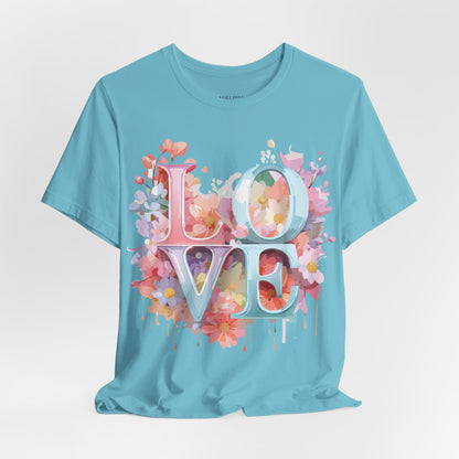 Natural Cotton Tee Shirt - Love story Collection Printify