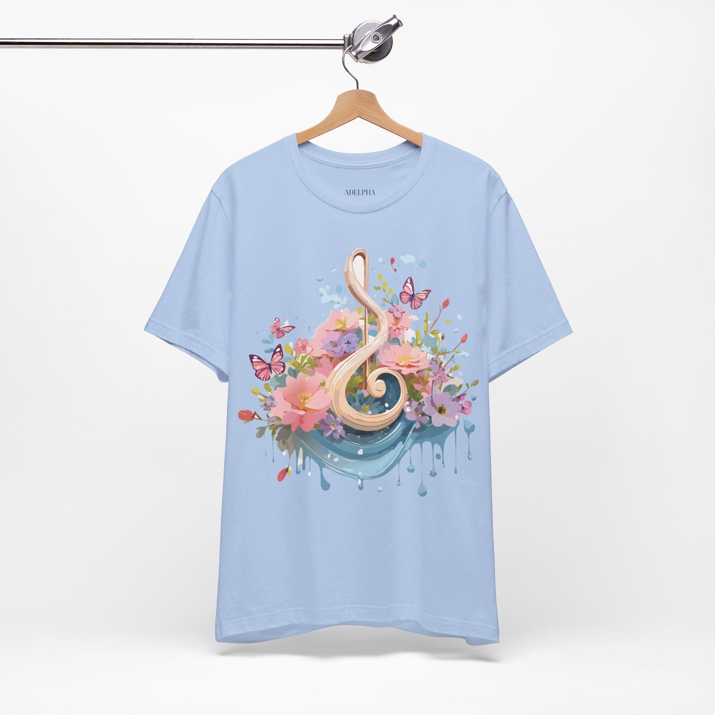 T-shirt en coton naturel - Collection Musique