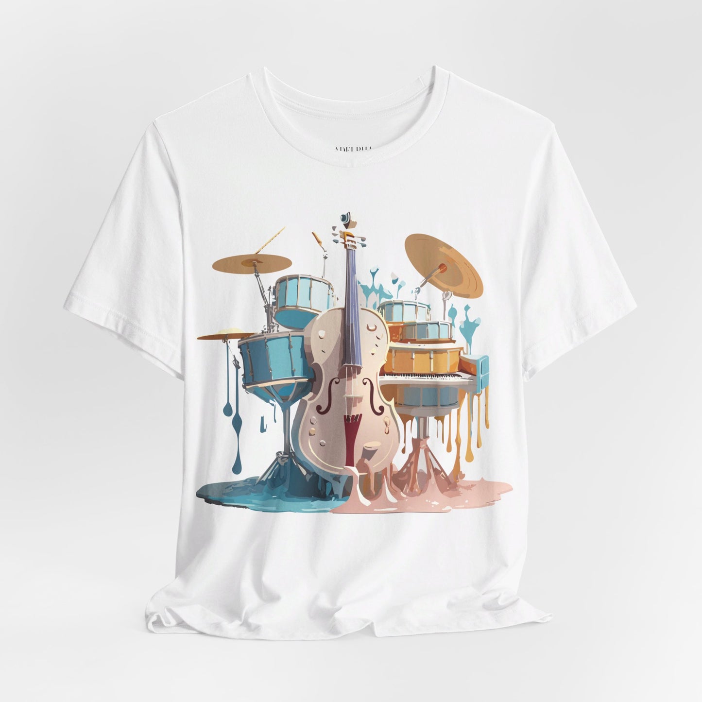 Natural Cotton Tee Shirt - Music collection