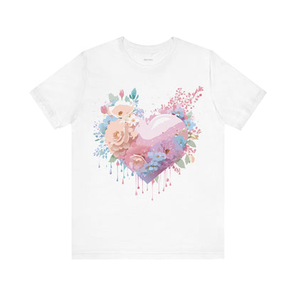 Natural Cotton Tee Shirt - Love story Collection Printify