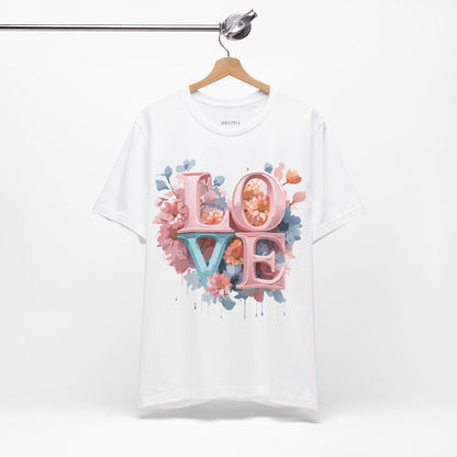 Natural Cotton Tee Shirt - Love story Collection Printify