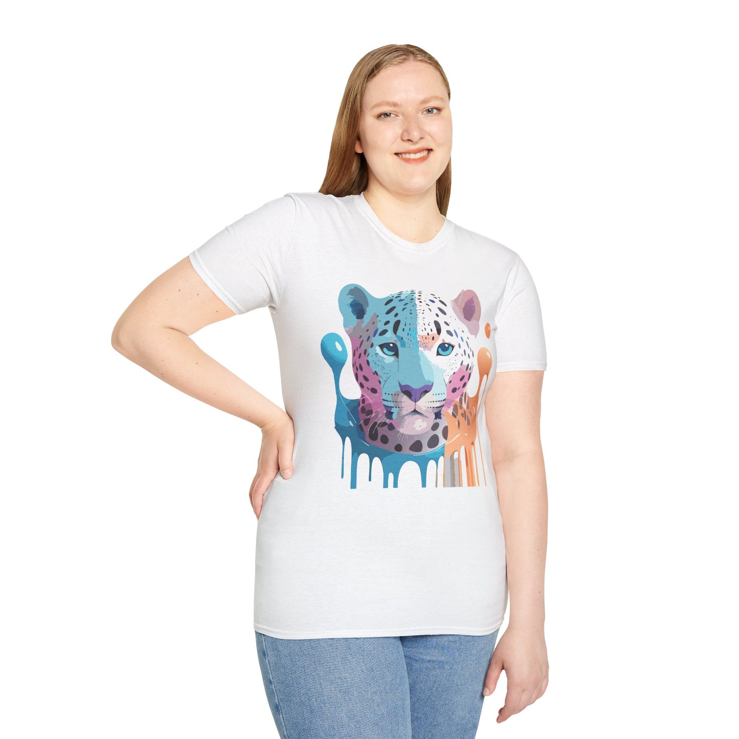 Cheetah Shirt, Shirt with Cheetah, Cheetah Tee, Shirt with Animals