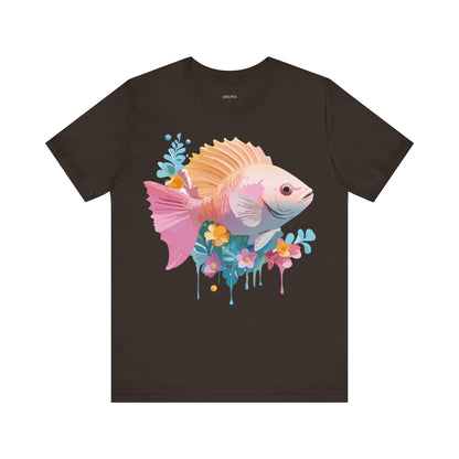 Shirt with Animals | Fish Printify