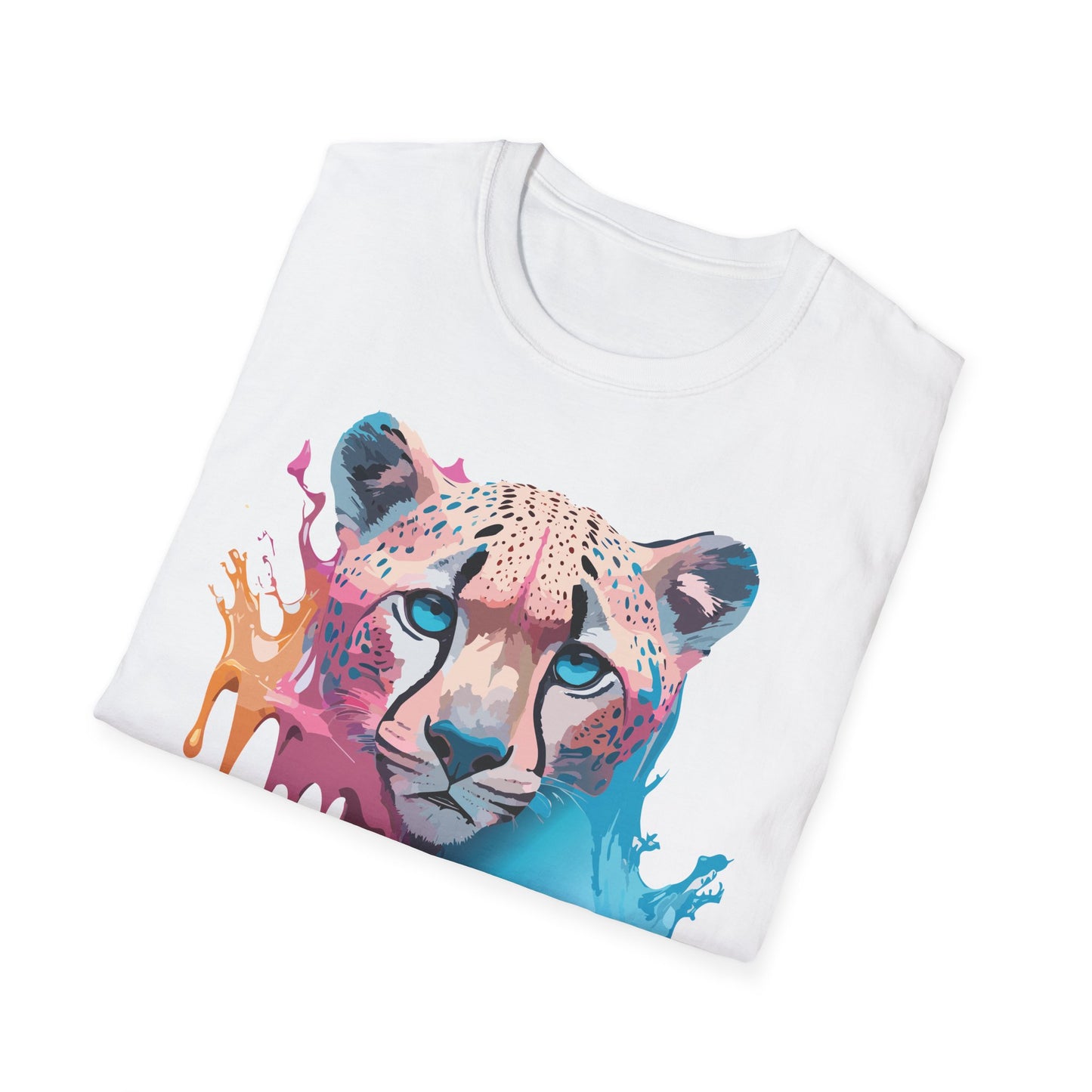 Cheetah Shirt, Shirt with Cheetah, Cheetah Tee, Shirt with Animals