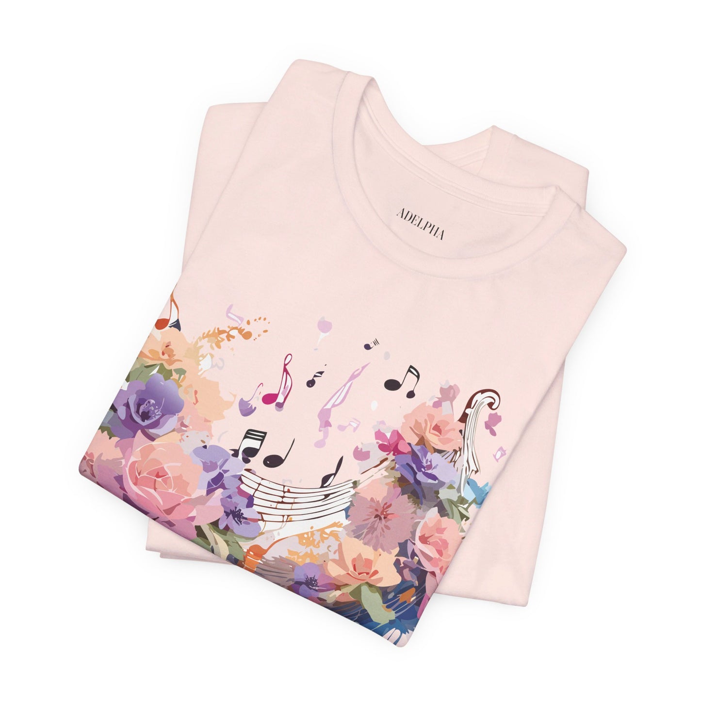 Natural Cotton Tee Shirt - Music collection