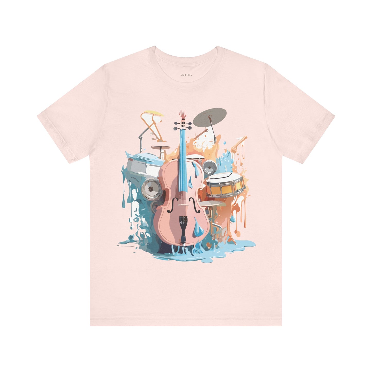 Natural Cotton Tee Shirt - Music collection