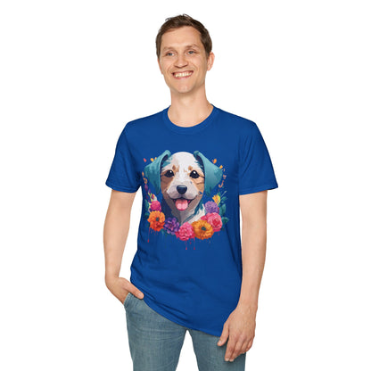 Dog Shirt Unisex Animal Tee Softstyle 64000 Gildan RingSpun Cotton