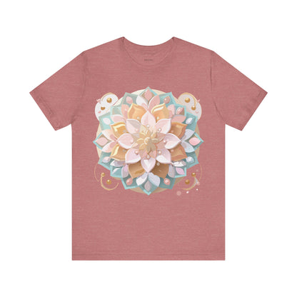 Natural Cotton Tee Shirt - Medallion Collection Printify