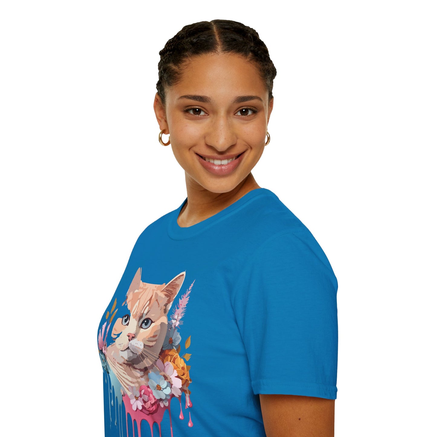 Cat Shirt, Shirt with Cat, Cats Tee, Kitten Tee