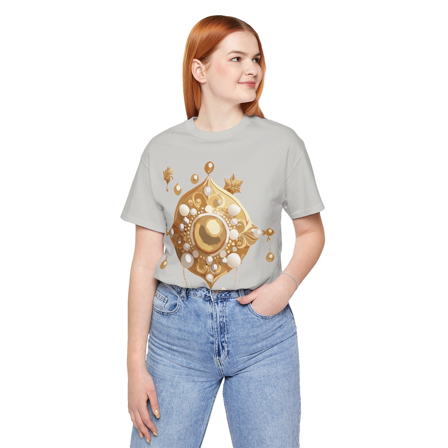 T-Shirt aus natürlicher Baumwolle – Queen Collection