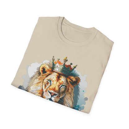 Lion Shirt Unisex Animal Tee Softstyle 64000 100 Percent Ring Spun Cotton
