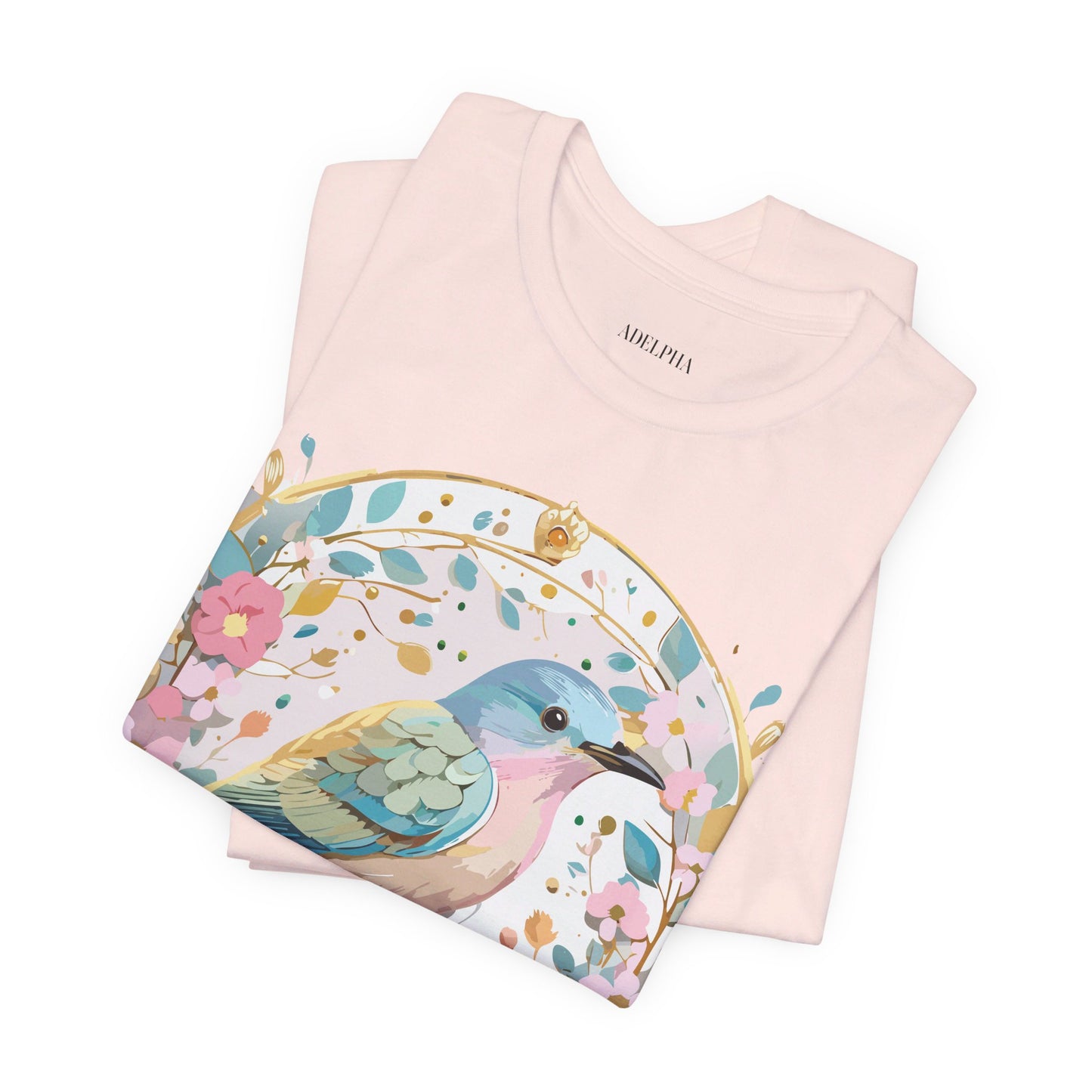 T-shirt en coton naturel - Collection Médaillon