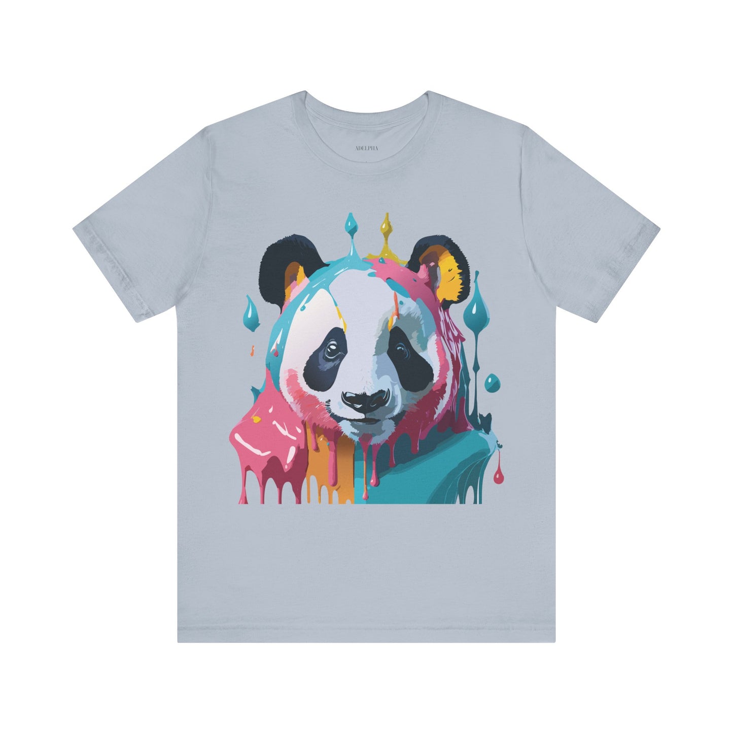 T-shirt en coton naturel avec panda