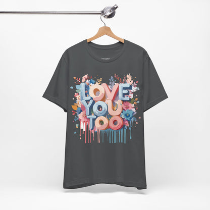 Natural Cotton Tee Shirt - Love Story Collection Printify