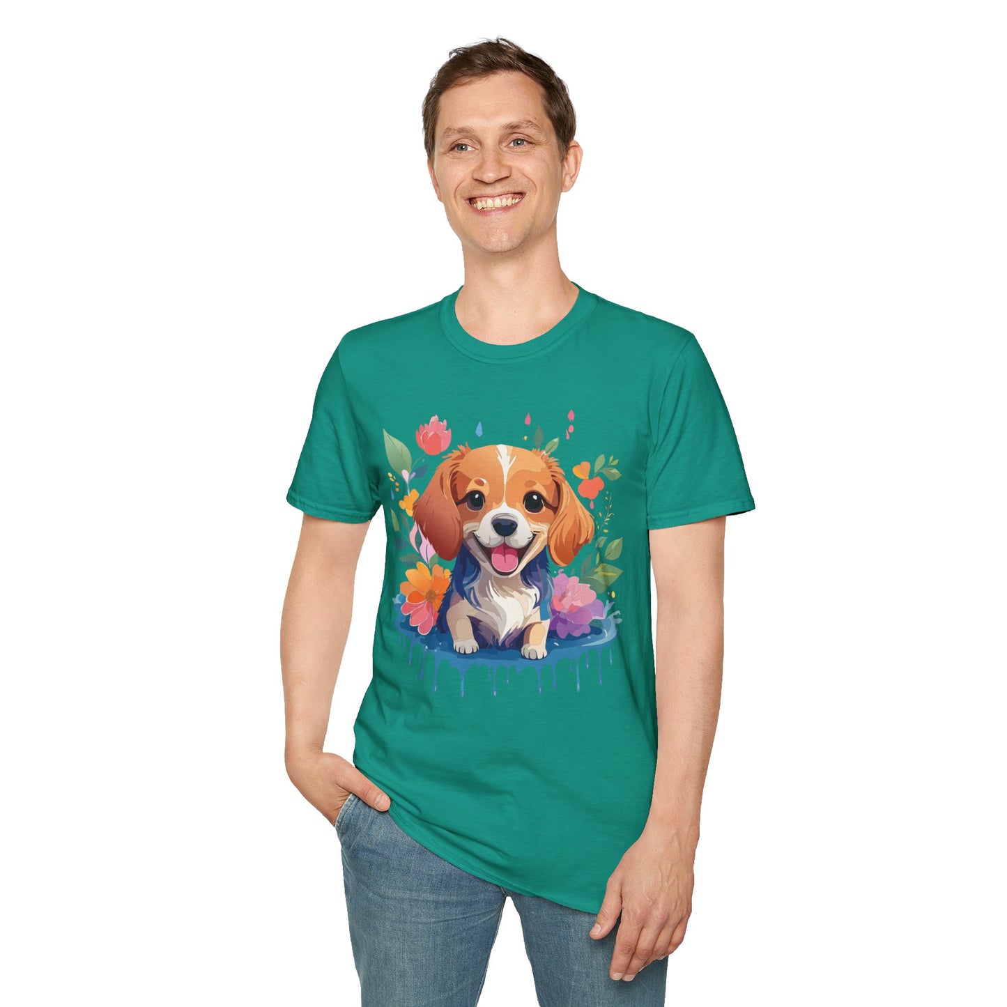 Dog Shirt, Shirt with Dog, Animal Tee, Shirt with Animals