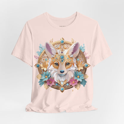 Natural Cotton Tee Shirt - Medallion Collection Printify