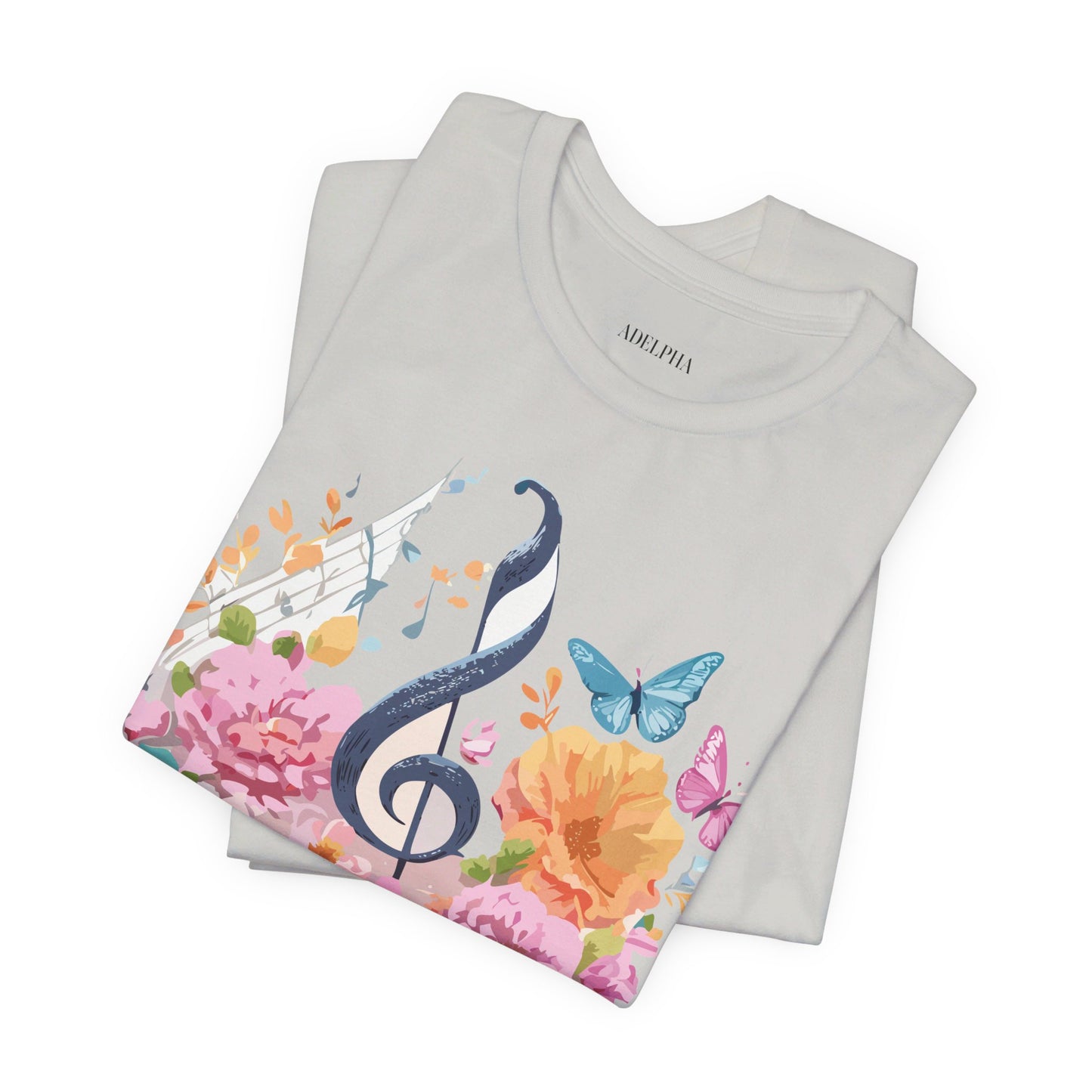 T-shirt en coton naturel - Collection Musique