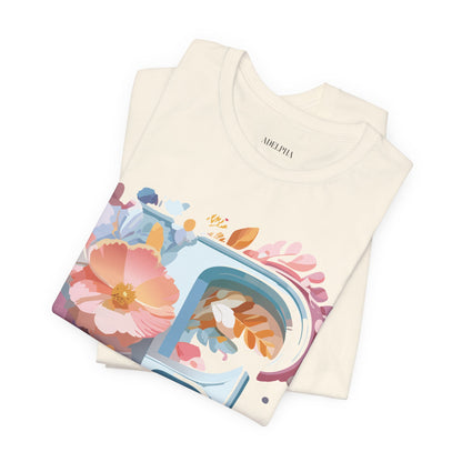 Natural Cotton Tee Shirt - Letters Collection - F Printify