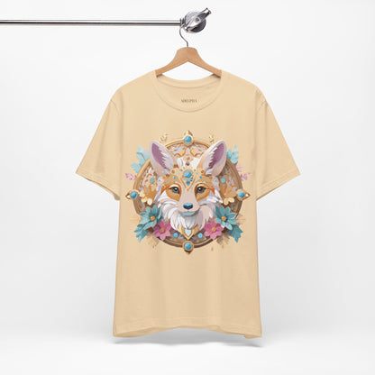 Natural Cotton Tee Shirt - Medallion Collection Printify