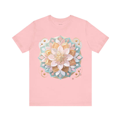 Natural Cotton Tee Shirt - Medallion Collection Printify