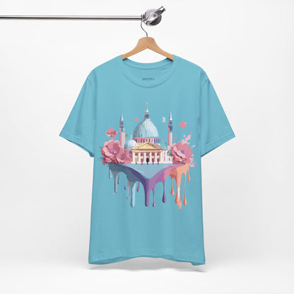 Natural Cotton Tee Shirt - Beautiful Places Collection - Venice Printify