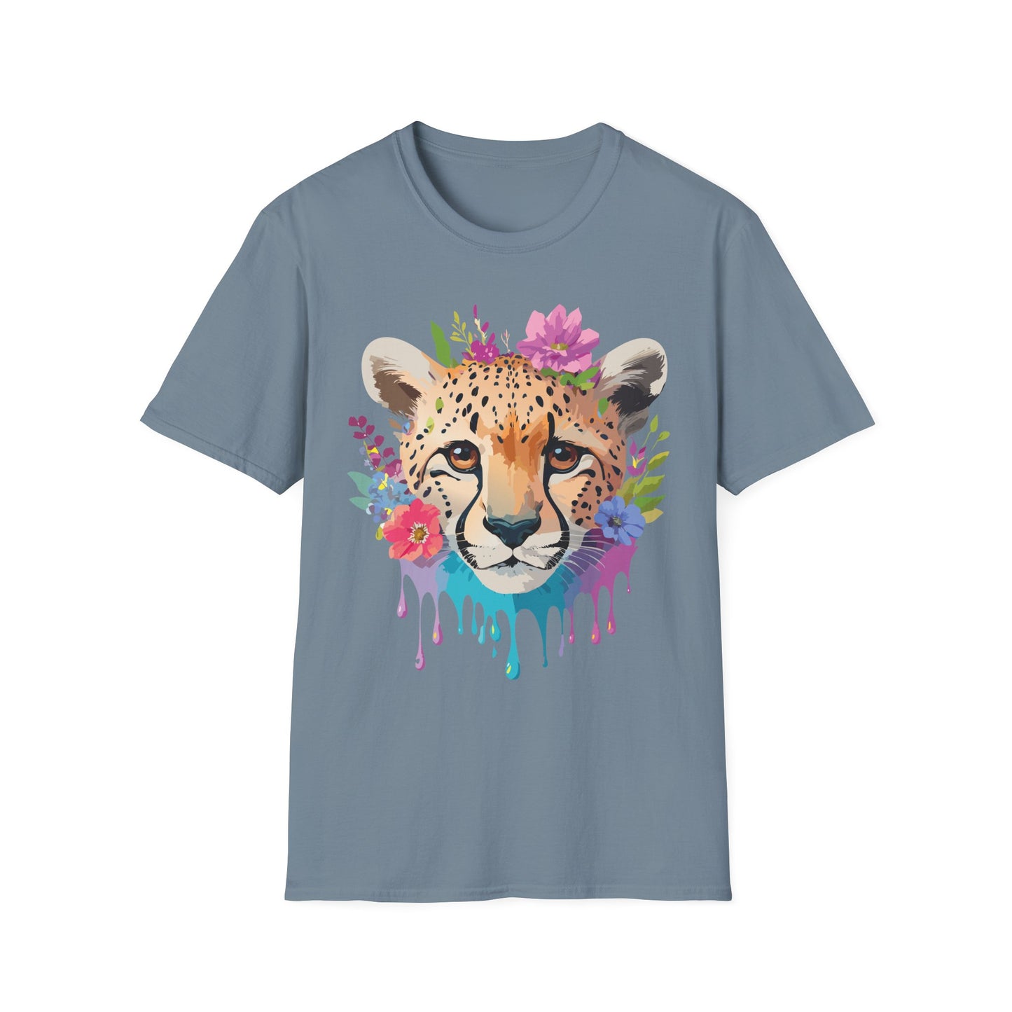 Cheetah Shirt, Shirt with Cheetah, Cheetah Tee, Shirt with Animals