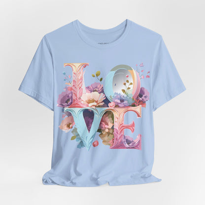 Natural Cotton Tee Shirt - Love story Collection Printify