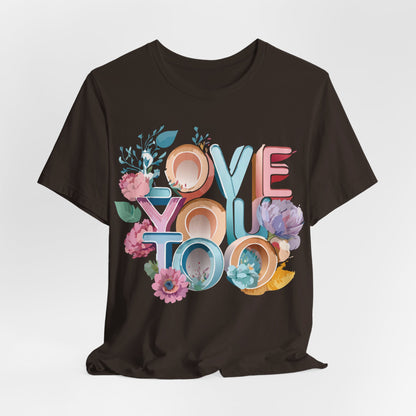 Natural Cotton Tee Shirt - Love Story Collection Printify