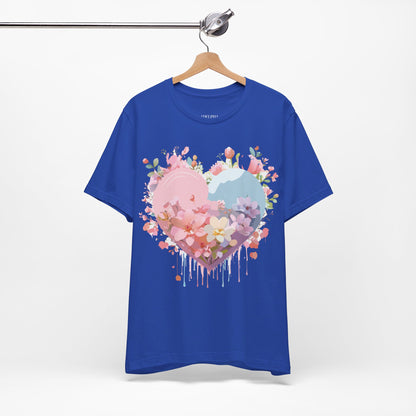 Natural Cotton Tee Shirt - Love Story Collection Printify
